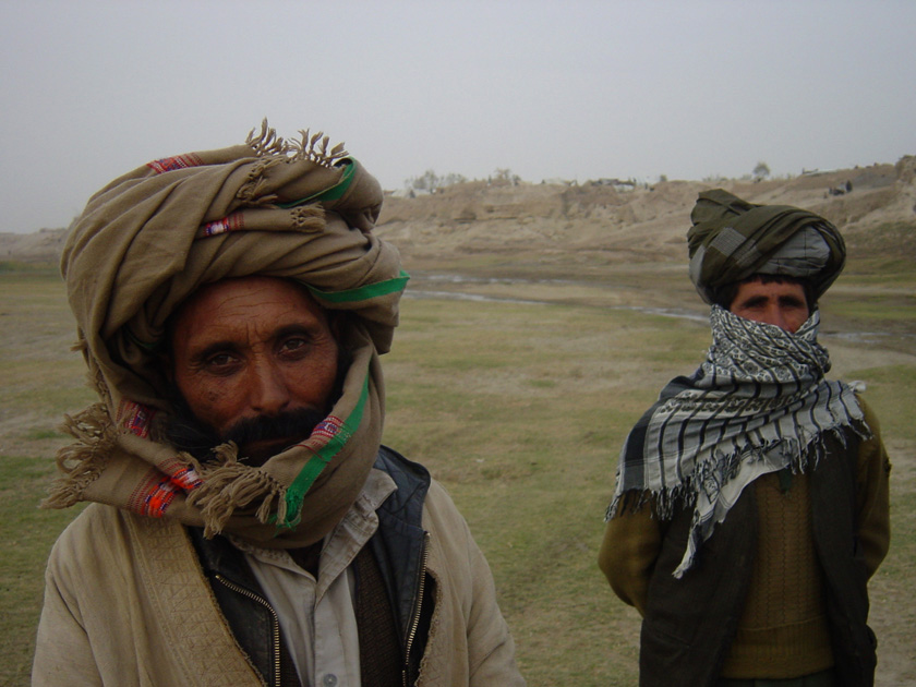 TWO AFGHAN MEN